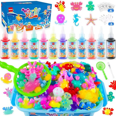#ad Magic Water Elf Toy Kit Crafts for Kids Ages 4 8 Aqua Fairy Water Gel Kit with $24.60