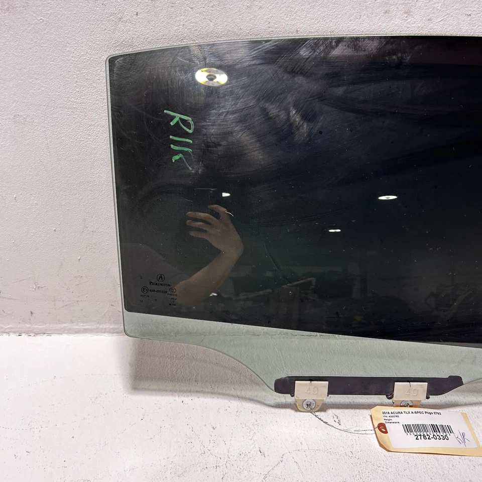 Acura TLX 2015-2020 Rear Right Passenger Side Glass Window OEM - Image 2 of 4