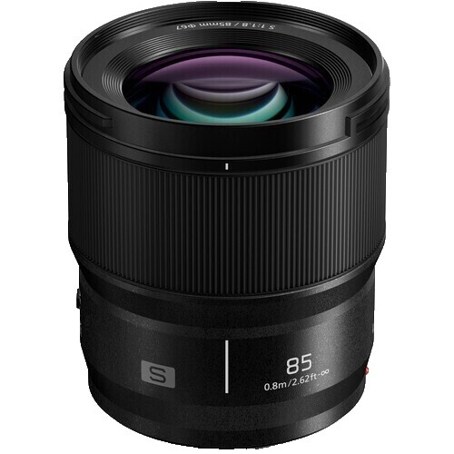Panasonic Lumix S 85mm f/1.8 Lens S-S85 - 7PC Accessory Bundle