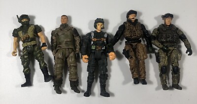 Lot Of 5 Lanard The Corps Action Figures 4 