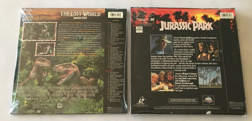 Jurassic Park CAV LASERDISC Box Set + Lost World NEW/SEALED Lot Steven Spielberg - Bild 2 von 11