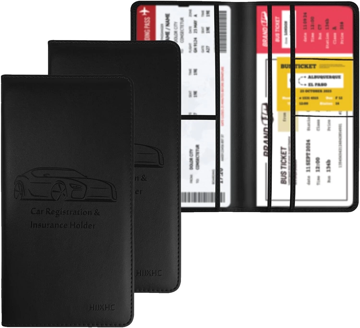 Men's Leather ID and Badge Holders