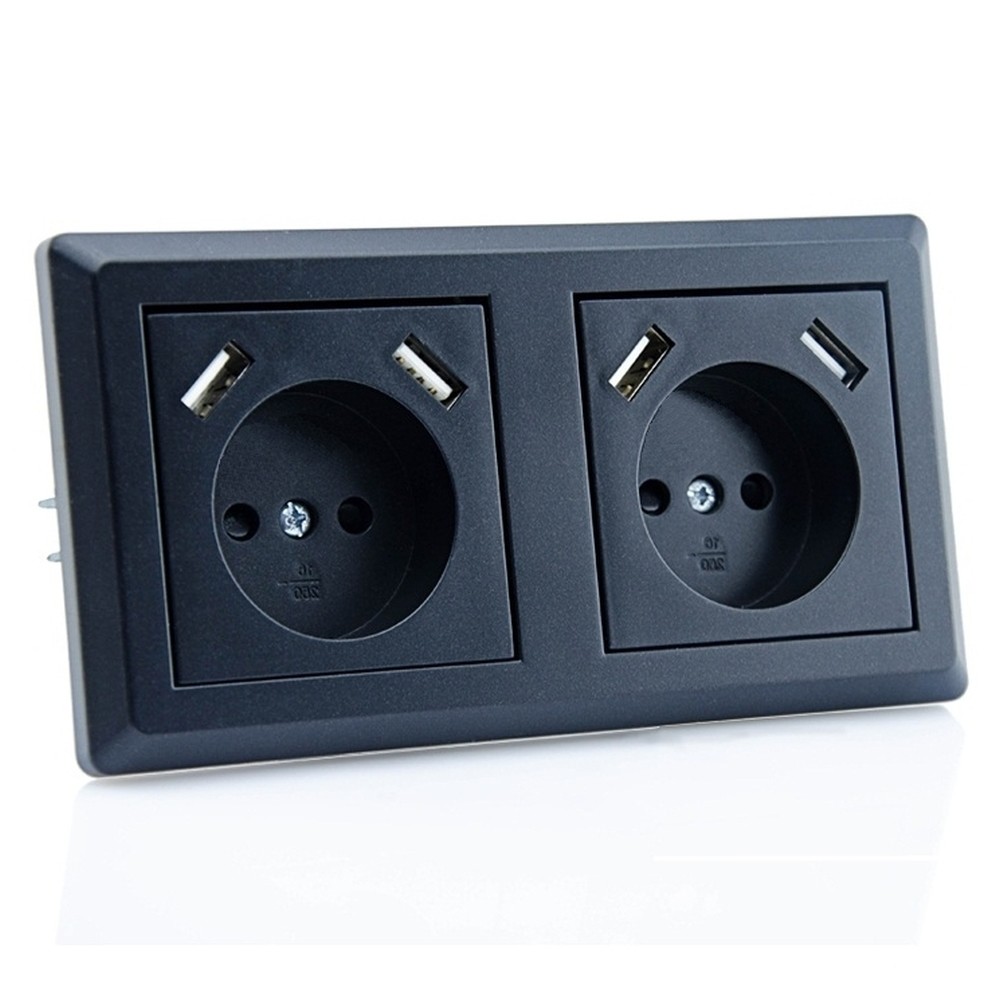 Presa USB Tipo C Da Incasso Per Gira System 55, Jung, Bianca