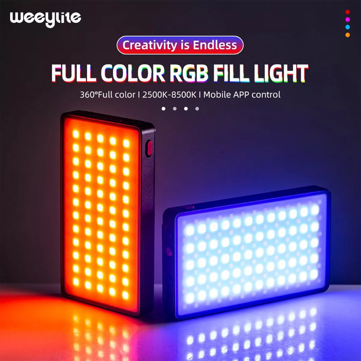 Rgb clearance light portable