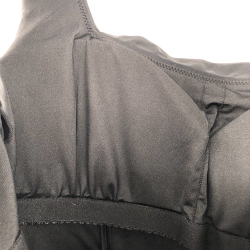 J.CREW geraffter quadratischer Einteiler Badeanzug schwarz neu mit Etikett 12 Damen Schwimmen klassisch neu - Bild 5 von 11