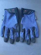 212 Performance Mechanic Size M Blue Black Gloves Sportswear 