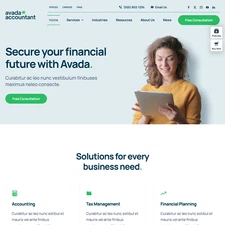 🧾 Accountant Website Design for Sale with Free VPS Web Hosting