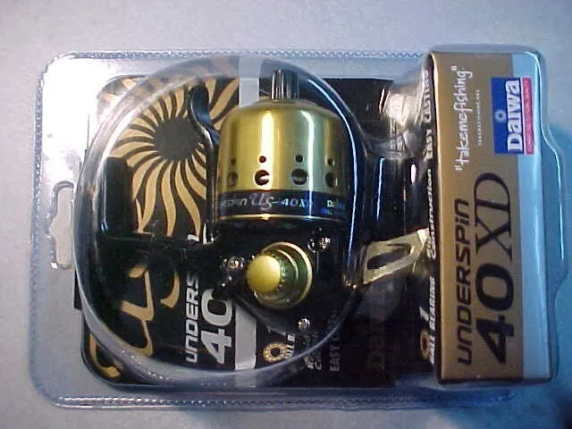 NEW Daiwa Underspin 40 XD Ultra Light Trigger Spincast Reel In Package for  rod