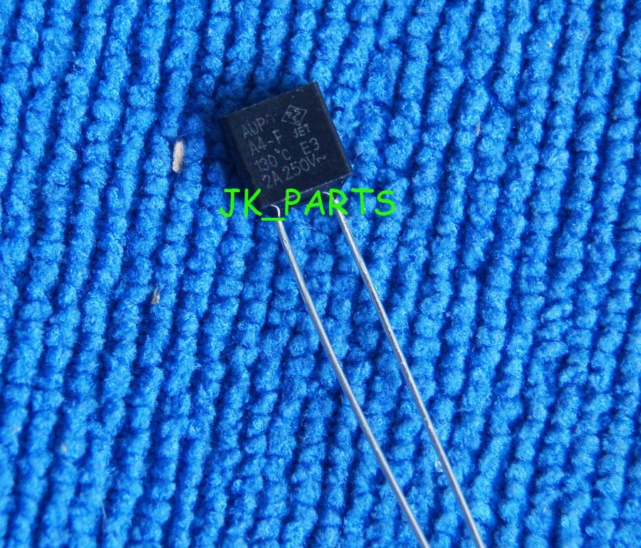5pcs Aupo A4-F Thermal Fuse Cutoff TF 130 C 250V 2A Radial A4-2A-F | eBay