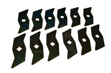 12X CM scarificato lama AL-KO ALKO 36 VE, 360 VE, 38 VB, 380 VE, Comfort Euromat