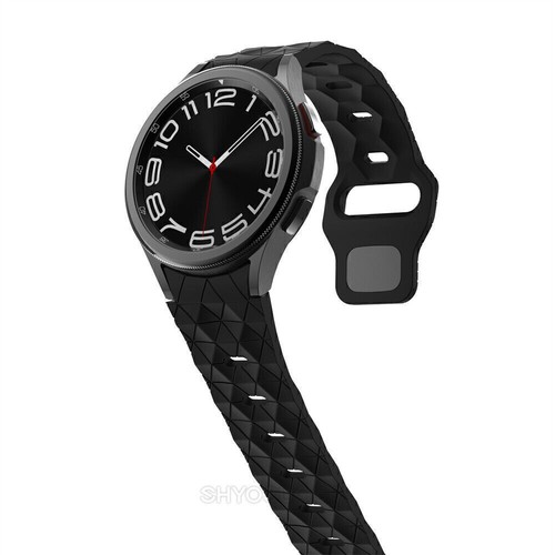 For Samsung Galaxy Watch 7 40mm 44mm FE Silicone Band Strap Replacement Bracelet - Picture 352 of 689