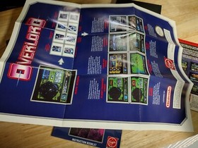 Overlord (NES) Toy R Us Display / CIB / Book Cart New Open Condition