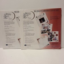 2X NIP Creative Memories 12 X12 Holiday Border Pages Refill RCM-12HB ACID FREE