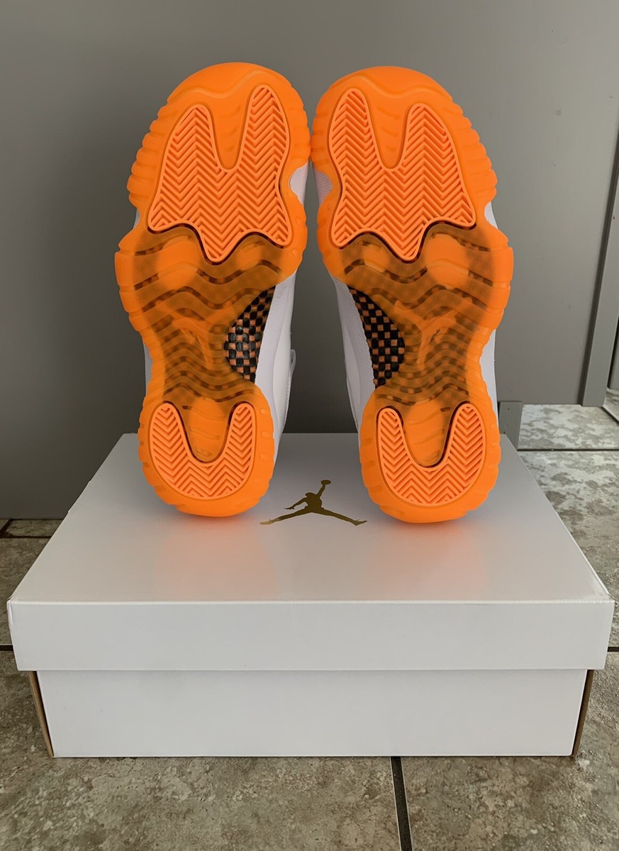 Nike Air Jordan 11 Retro Low Bright Citrus AH7860-139 Women Size 6