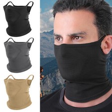 2 Motorcycle Face Cover Sun Protection Face Covering With Ear Loops Summer Cool