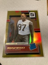 2022 Donruss Premium Gold Press Proof Rookie #393 Perrion Winfrey Rc Browns