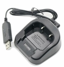 USB Charger Base for Baofeng UV82 UV-82HP UV-8D Walkie Talkie BL-8 BATTERY