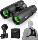 Creative Xp Binoculars for Adults - 12x42 Compact Tactical Hd Roof Binocular