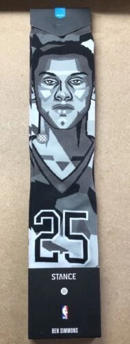 Ben Simmons Philadelphia 76ers NBA Socks