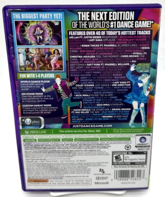 Just Dance 2014 for the Microsoft Xbox 360 Kinect (HE1042684)