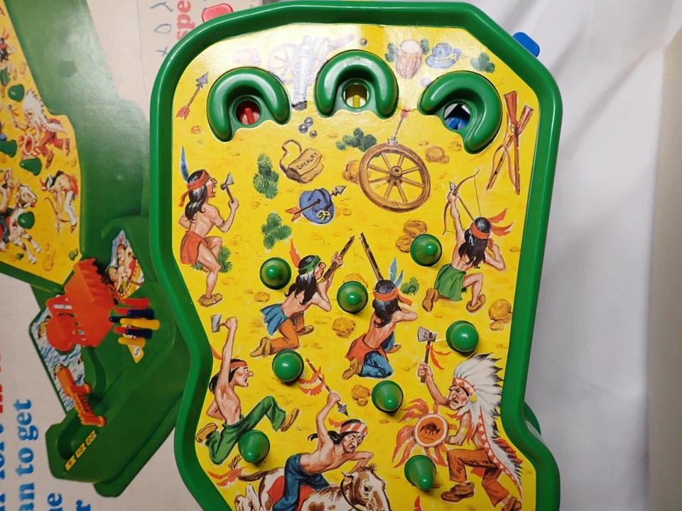 Juego de emboscada de juguetes de época 1975 vintage caja original ¡RARO! Bonita tabla! Foto 3 de 4