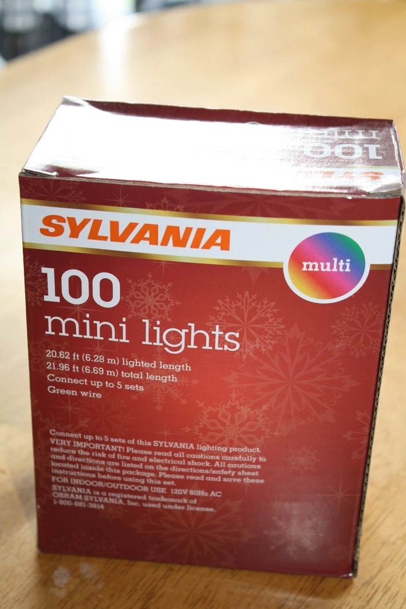 Sylvania 100 mini on sale lights