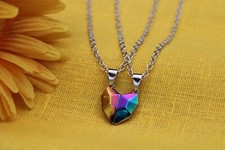 Collier chaîne pour femmes chaîne pour femmes cœur chaîne de partenaire chaîn...