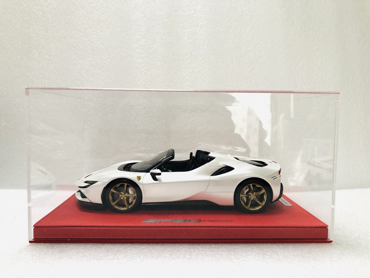 1/18 BBR Deluxe Ferrari SF90 Spider Gloss Fuji White Limited