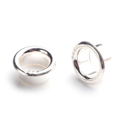My-Bead 5 pezzi gancio ciondolos per catene 8mm x 4mm Argento 925