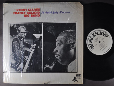 KENNY CLARKE FANCY BOLAND  At Her Majesty's Pleasure LP BLACK LION WHITE LABEL