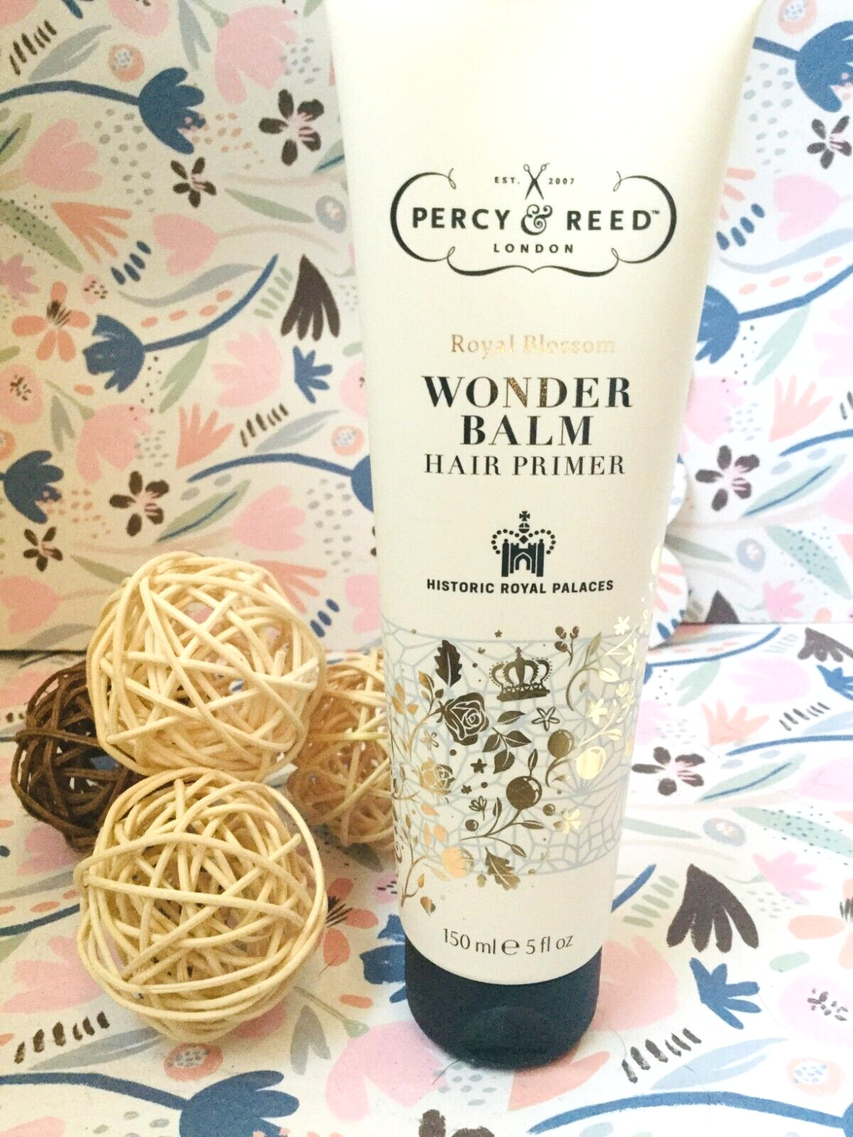 Percy & Reed ❤️ ROYAL BLOSSOM Wonder Balm Hair Primer 150ml ROYAL Ltd Edt