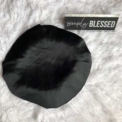 New Black Mulberry Silk Sleep Hair Cap Bonnet Cover for Adults Unisex Amazon.com : LilySilk Mulberry Silk Sleep Cap 100% 19 Momme  main image 4