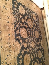 Pottery Barn Leslie Persian Style 3 X 5 Plush Wool Rug Blue For