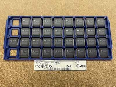 3 PIECE LOT TMS320C51PQA Digital Signal Processor 16-Bit Size 16-Ext Bit PQFP132