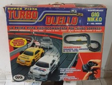 Gig Nikko pista elettrica Turbo Duello Nuova made italy Pista 5,5 Metri PERFETTA