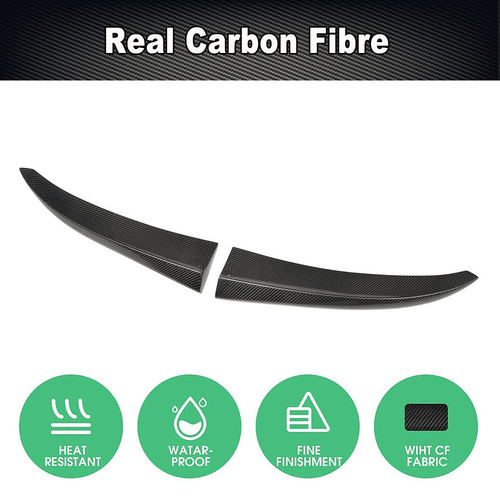 Für Mercedes Benz W205 C63 AMG Sport Carbon Hintere Stoßstange Splitter Canards - Bild 4 von 10