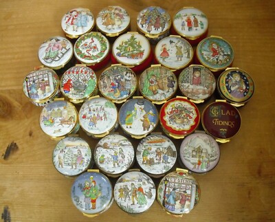 Crummles Anno Domini Weihnachtsboxen - einzeln verkauft - 1 3/4 Zoll (4,25 cm)
