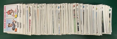 1977 Topps Baseball SET BREAK singles - stars, commons, rookies, HOFers, #1-220