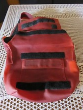 Linea principale rotonda in legno, borsa, pelle di agnello, marrone rosso, leggermente trasparente, look a strati sogno