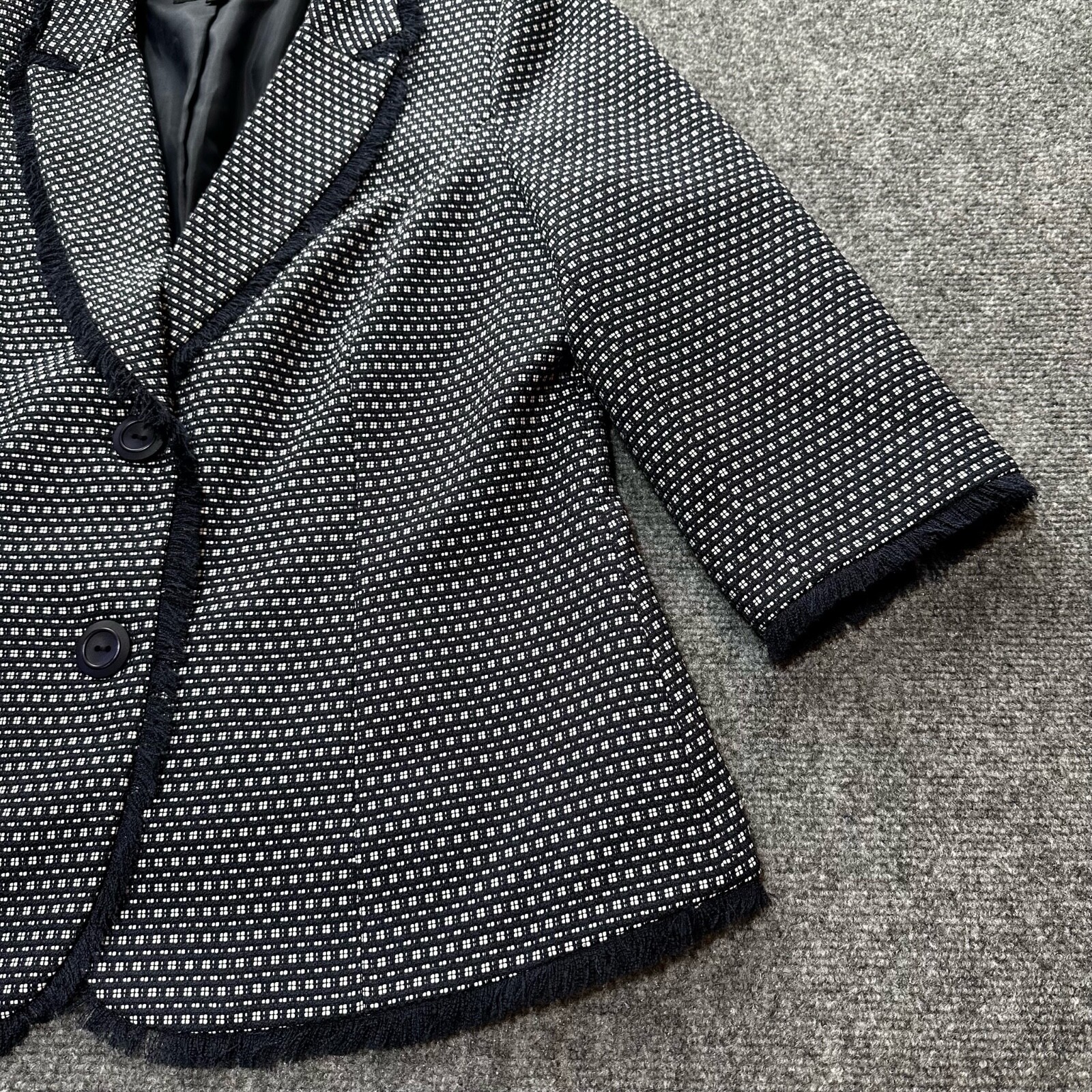 Evolution Pierre Cardin Blazer Jacket Womens 36 B… - image 11