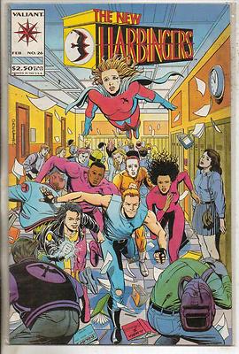 Valiant Comics Harbinger #26 February 1994 VF+