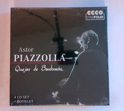 Astor Piazzolla Quejas de Bandoneon 4 CD Box Set Booklet Brand Ne[New Sealed CD]