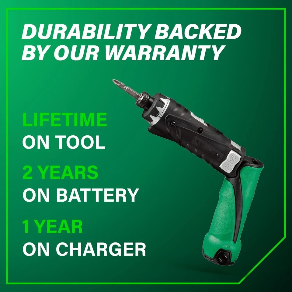 3.6V Lithium Ion Cordless Screwdriver Kit, Compact and Lightweight Power - Image 4 of 4