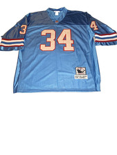 Mitchell & Ness 1978-1983 Houston Oilers #34 Earl Campbell  Size 54 Jersey New