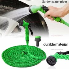 Expanding Expandable Flexible Garden Water Hose w Spray Nozzle 25, 50, 75, 100FT