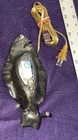 Vintage Snail Heavy Cast Iron Tiffany Style Lamp No Shade For Parts As Is