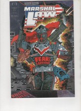 Marshal Law #1, 1st Appearance, Epic, Pat Mills & Kevin O'Neill, NM 9.4, 1987