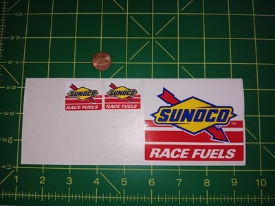 SUNOCO SHEET SMALL RACING LOT  ORIGINAL old stock