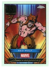 2025 Topps Chrome Marvel Red Wolf Anniversaries #MA-6