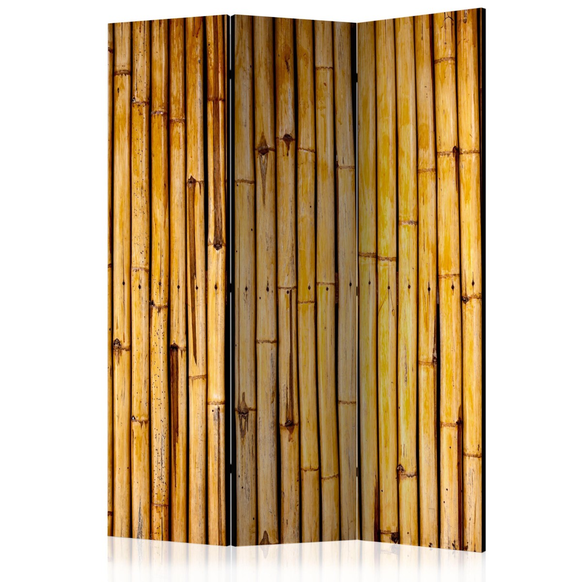 Paravent 3 volets Bamboo Garden 135x172cm solution pour cacher le desordre de la piece